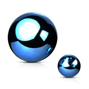 Blue Steel Ball for Piercing