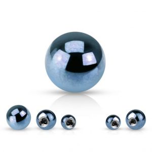 Light Blue Steel Ball for Piercing