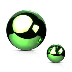 Green Steel Ball for Piercing