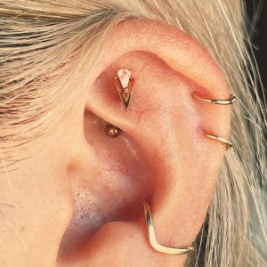 cool rook piercing jewelry barbell