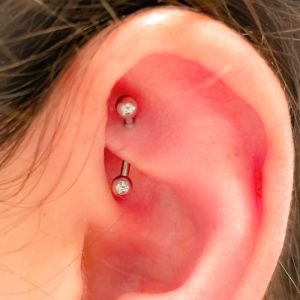 rook piercing jewelry curved barbell